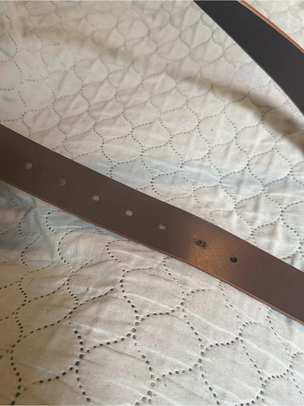 J. Crew Preppy Boho Belt Tortoiseshell Brown Leather Women’s L/XL Everyday Work - Picture 5 of 6